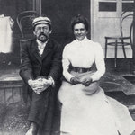 Антон Чехов і дружина фотографія