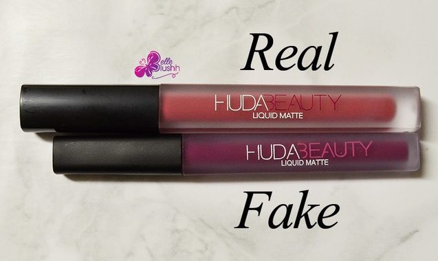 Як визначити підробку Huda Beauty Liquid Matte Lipstick  1/1