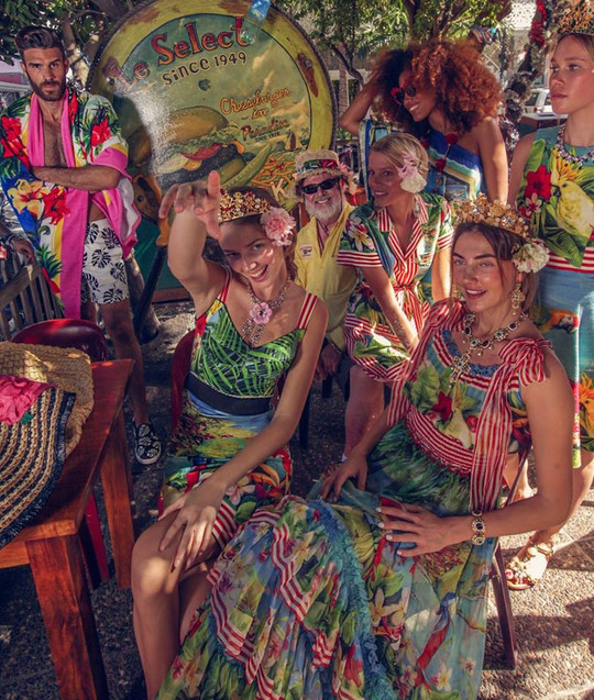 Українка Аліна Байкова знялася в рекламній кампанії Dolce & Gabbana (Фото) 1/1