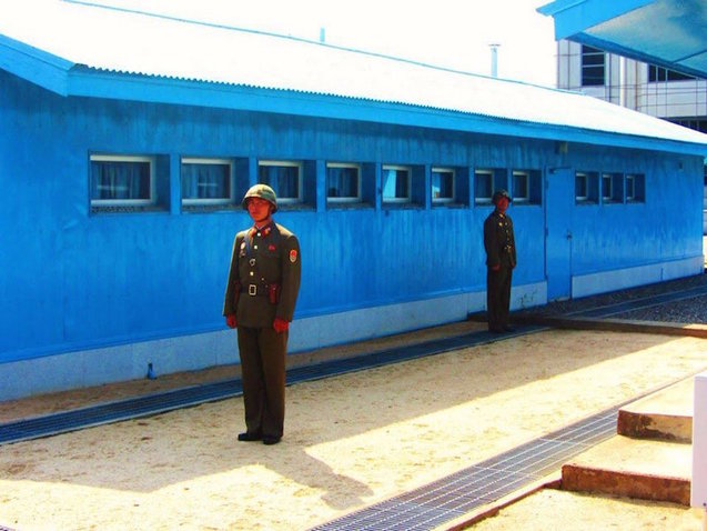 Кордон між Південною та Північною Кореєю (фото)