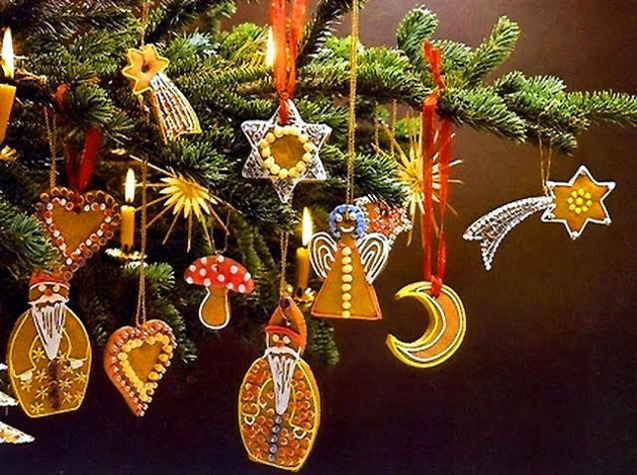 Ланцюжки, українські традиції, Новий рік