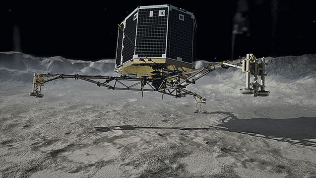 Rosetta’s Philae touchdown