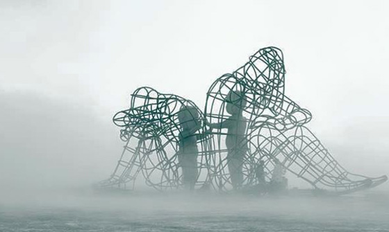 Скульптура Любов Олександра Мілова підкорила американський фестиваль Burning Man 1/2