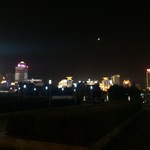 Сінін, Китай, нічне місто