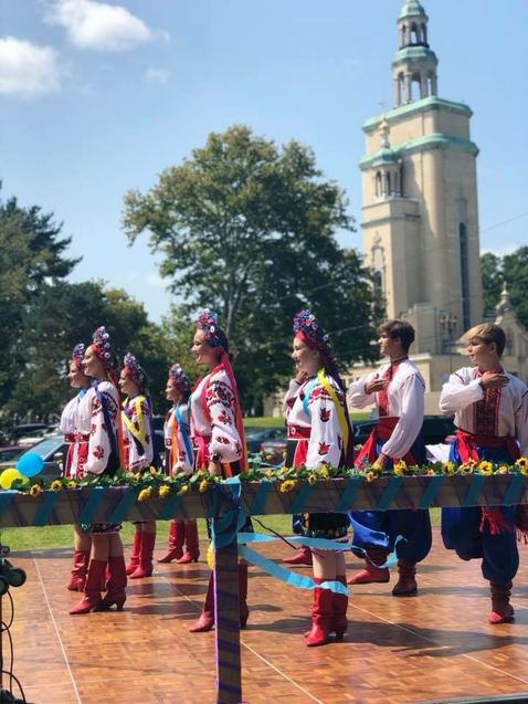 До дня Незалежності України в Нью-Йорку розгорнули 100-метровий прапор 1/1