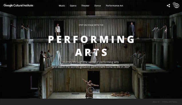 Performing Arts Google