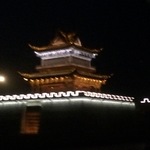 нічне місто Ченду, провінція Січуань, Китай