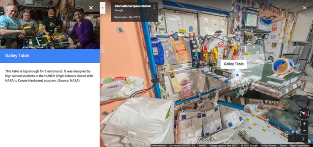 Google запустив віртуальний тур по МІжнародній космічній станції 1/1