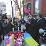 Українці в Чикаго Мітинг пам'яті жертв Майдану 2014 діаспора