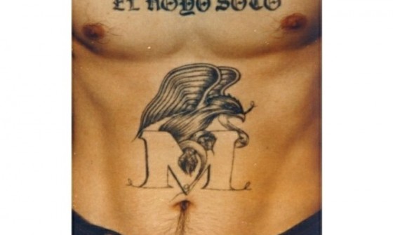 татуювання мексиканської мафії La Eme (The M) 