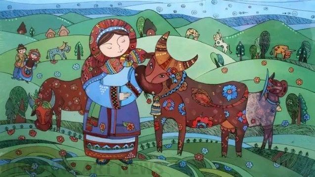 Художниця Наталі Курій-Максимів пише колоритні українські пейзажі 1/1
