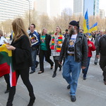 Об'єднаний Марш проти російської агресії Чикаго фото діаспора