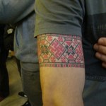 ukrainian embroidered tatoo