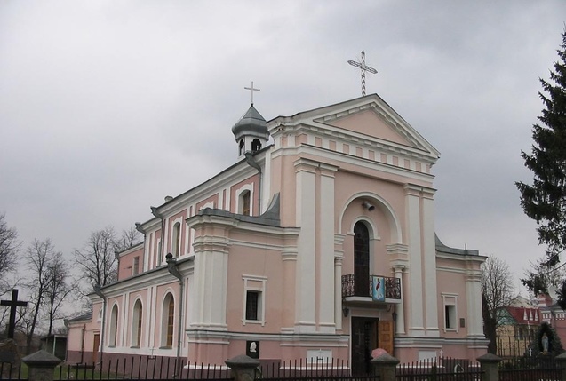 Костел Святої Варвари, де вінчалися Ганська і Бальзак
