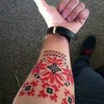  embroidered tatoo (photo)