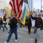 Марш проти російської агресії Чикаго 2014
