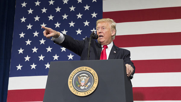 06 жовтня 2018року<br />
«Важливе послання» від президента США Дональда Трампа 1/1