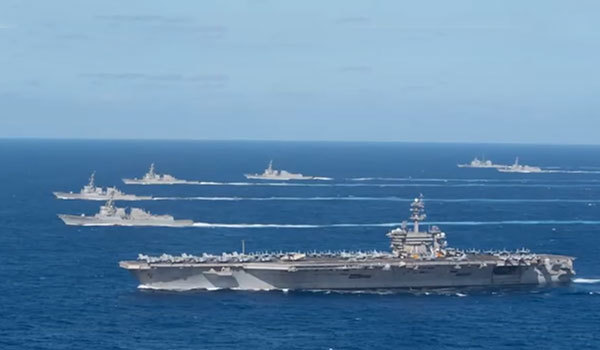 Китай атакував ескадру ВМС США 1/1