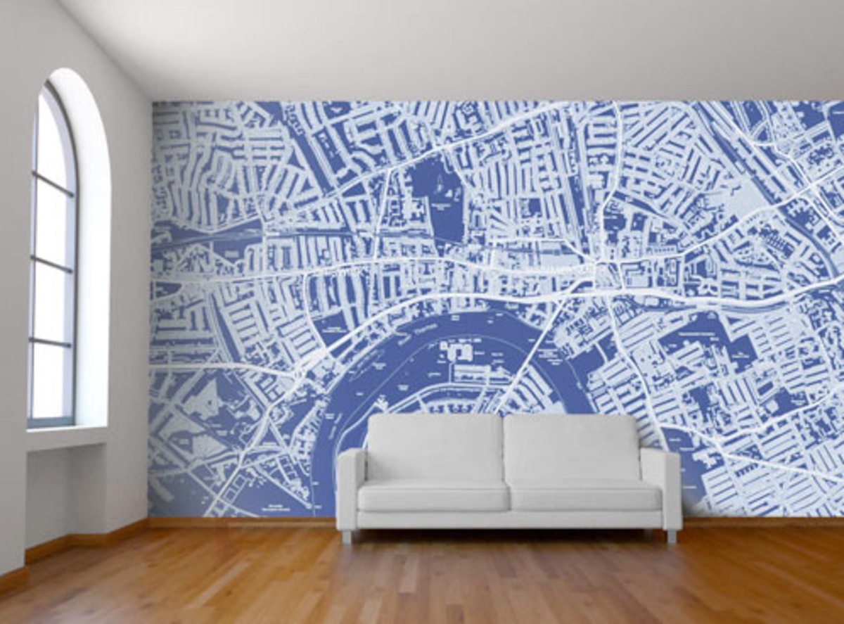 Экраны вместо обоев. Роспись стен в интерьере. Абстрактная роспись стен в интерьере. Карта на стене в интерьере. Обои настенные.