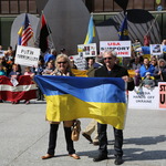 Об'єднаний Марш проти російської агресії США  Чикаго 2014 фото
