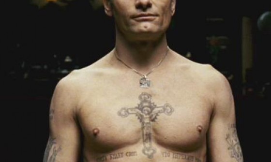 татуювання Хрест на грудях (Росія)