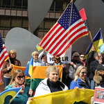 Об'єднаний Марш проти російської агресії в Європі США  Чикаго фото