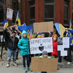 Мітинг на підтримку українців 2014 США фото діаспора