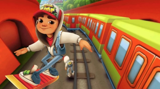 Взгляд изнутри Игра Subway Surfers 1/1