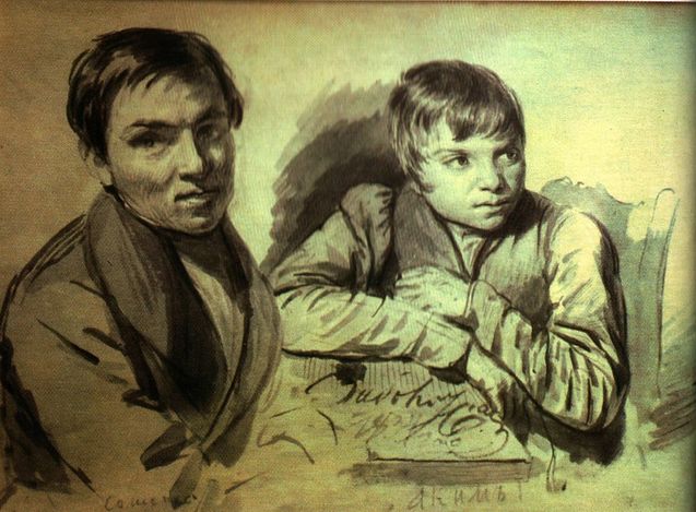 Портрет Івана Сошенка та Якима Заблоцького