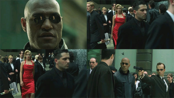 Фільм Матриця / Matrix,     США (1999)<br />
Таємниця «жінки в червоному»  1/1