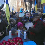 Українці в Чикаго Мітинг пам'яті жертв Майдану 2014