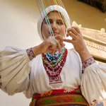 українські традиційні прикраси: Пацьорки (фото)