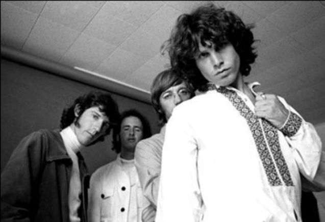 Jim Morrison wearing Embroidered Shirt (Vyshyvanka)