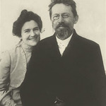 Антон Чехов з дружиною фото