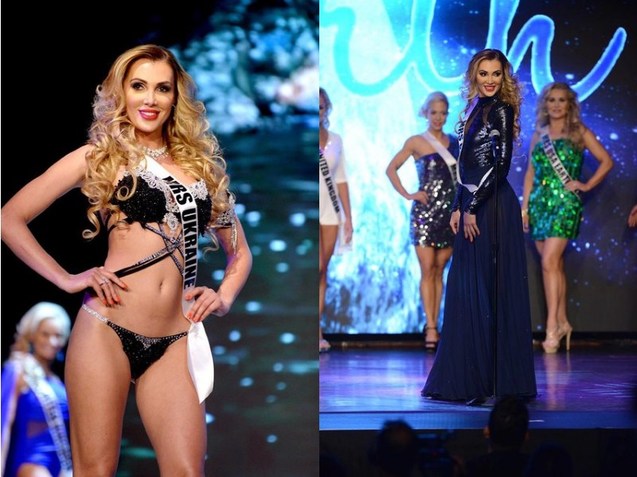 Українка Ганна Гомонова здобула дві корони на конкурсі краси Mrs Earth-2017 у Лас-Вегасі 1/1