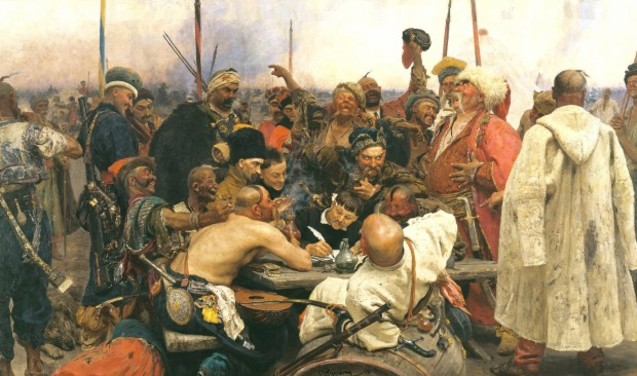 козаки пишуть листа турецькому султану