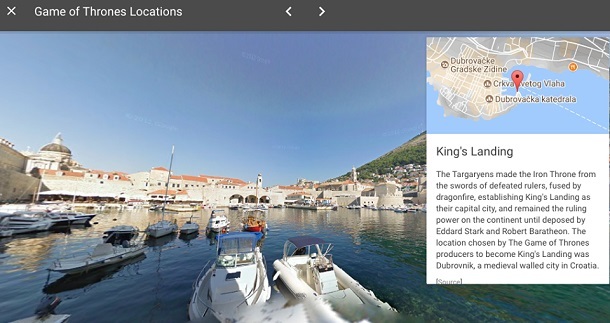 Google створив віртуальну екскурсію локаціями, де знімали серіал Гра Престолів 1/1