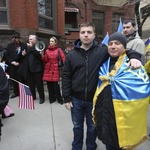 Мітинг на підтримку українців Чикаго 2014 фото діаспора