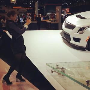 Cadillac Chicago auto show 2015