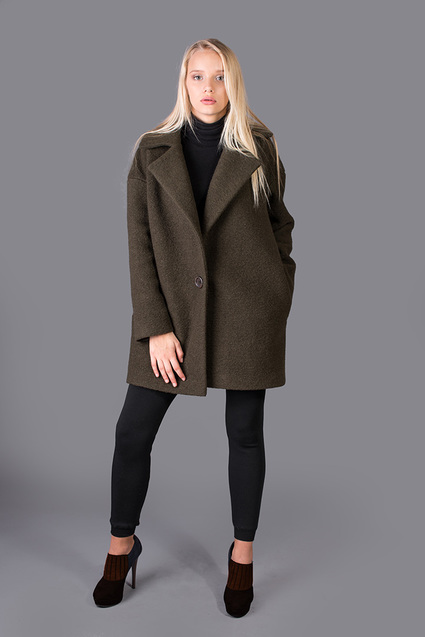 Anna Zhabniak, пальто oversize