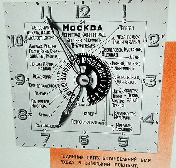 Історія годинника на Головпоштамті Києва 1/1