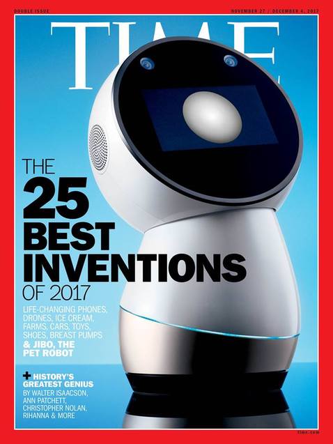 Львівський робот Jibo потрапив на обкладинку TIME 1/1