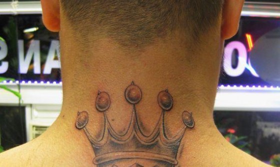 татуювання Корона з п’ятьма зубцями