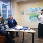 Презентація збірки поезії В.Крупки «Химерник» та виставка ілюстрацій Теодора Северина. 3/6