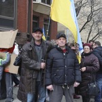 Мітинг на підтримку українців 2014 США