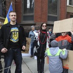 Мітинг на підтримку українців Чикаго США діаспора фото