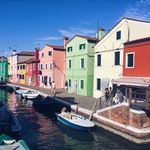 острів Бурано, Італія, фото