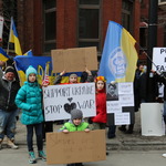 Мітинг на підтримку українців 2014 США фото