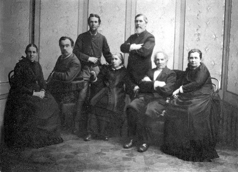 Микола Лисенко та його родина