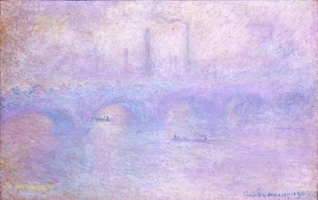 Міст Ватерлоо. Ефект туману, Клод Моне